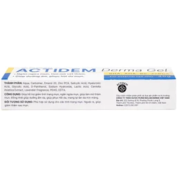 Gel Actidem Derma giúp ngăn ngừa mụn, làm mờ vết thâm (40g)