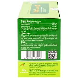 Cốm giúp làm giảm táo bón Bio-acimin Fiber Meracine (30 gói)