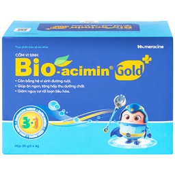 Cốm vi sinh hỗ trợ tiêu hóa Bioacimin Gold Meracine (30 gói)