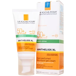Kem chống nắng giảm bóng nhờn La Roche-posay Laboratoire Dermatologique Anthelios Xl Anti-shine Non-perfumed Dry Touch Gel-cream SPF 50+ PA++++ 50ml