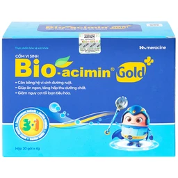 Cốm vi sinh hỗ trợ tiêu hóa Bioacimin Gold Meracine (30 gói)