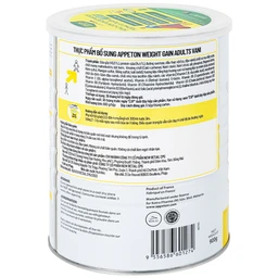 Sữa tăng cân hiệu quả từ 12 tuổi Appeton Weight Gain hương vani (900g)