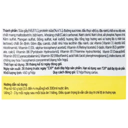 Sữa tăng cân hiệu quả từ 12 tuổi Appeton Weight Gain hương vani (450g)