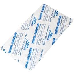Thuốc Terpin-codein HD Hdpharma điều trị triệu chứng ho khan hoặc kích ứng (5 vỉ x 10 viên)