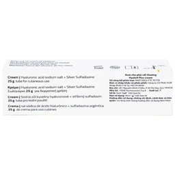 Kem bôi vết thương Hyalo4 Plus cream 25g hỗ trợ điều trị các vết thương hở cấp và mãn tính