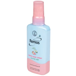Xịt xua muỗi Remos hương Khuynh Diệp xua muỗi suốt 6 giờ cho bé từ 6 tháng tuổi (70ml)