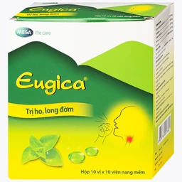 Thuốc Eugica MEGA We care điều trị ho đờm, cảm cúm, sổ mũi (10 vỉ x 10 viên)