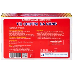 Túi chườm đa năng Thiên Thanh lớn size L hỗ trợ chườm nóng, chườm lạnh, giữ ấm 4 - 6 tiếng