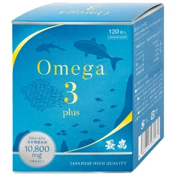 Viên uống bổ sung Omega 3 hỗ trợ não, thị lực và tim mạch OMEGA 3 PLUS Kenko (120 viên)