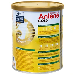 Sữa Anlene Gold 5X hương vani tăng cường sức khỏe cơ-xương-khớp dành cho người trên 40 tuổi (400g) 7