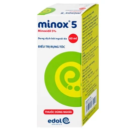 Thuốc Minox 50mg EDOL điều trị tại chỗ hói đầu và rụng tóc androgenic ở cả nam và nữ 60ml