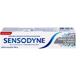 Kem đánh răng Sensodyne Gentle Whitening làm trắng răng tự nhiên, bảo vệ răng ê buốt mỗi ngày (100g)
