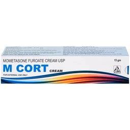 Thuốc M CORT cream Agio điều trị các biểu hiện viêm và ngứa của bệnh vẩy nến, viêm da dị ứng (15g)