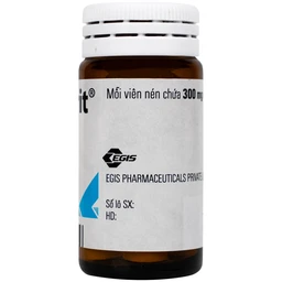 Viên nén Milurit 300mg Egis Pharma điều trị bệnh gout, phòng ngừa bệnh sỏi axit uric (30 viên)