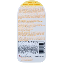 Kem xua muỗi Soffel hương cam giúp chống muỗi suốt 10 giờ (60ml)