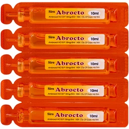 Siro Abrocto Dược Hà Tĩnh điều trị một số bệnh lý đường hô hấp (20 ống x 10ml)