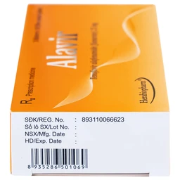 Thuốc Alavir Tenofovir alafenamide (Fumarate) 25mg Herabiopharm điều trị bệnh viêm gan B mạn tính (30 vỉ x 10 viên)