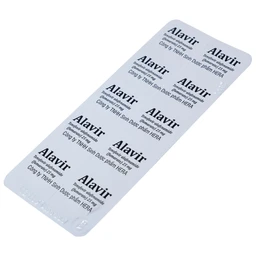 Thuốc Alavir Tenofovir alafenamide (Fumarate) 25mg Herabiopharm điều trị bệnh viêm gan B mạn tính (30 vỉ x 10 viên)
