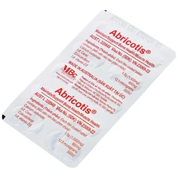 Thuốc Abricotis Probiotec hỗ trợ sức khỏe xương, cơ bắp, bổ sung canxi (6 vỉ x 10 viên)