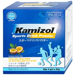 Bột Điện Giải Vị Chanh Dây Kamizol Sports Drink Powder (5 gói x 25g)