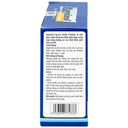 Bột Điện Giải Vị Chanh Dây Kamizol Sports Drink Powder (5 gói x 25g)