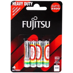 Pin Fujitsu R03/2400(BP4) AAA (vỉ 4 viên) dùng cho các thiết bị điện tử