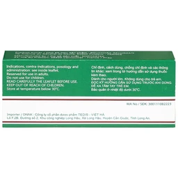 Viên nén Neo-Codion Bouchara điều trị triệu chứng ho khan (2 vỉ x 10 viên)