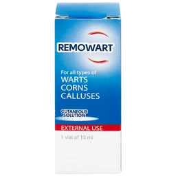 Dung dịch bôi ngoài da Remowart Farmalabor điều trị mụn cóc, chai chân và chai sần trên da (10ml)