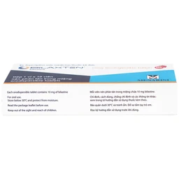 Thuốc Bilaxten 10mg Menarini điều trị viêm mũi dị ứng, mày đay (1 vỉ x 10 viên)