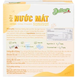 Bột Nước Mát Datino Herbal Drink Powder (10 gói x 8g)