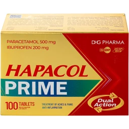 Hapacol Prime Đau Nhức Kháng Viêm Dhg Pharma 10X10