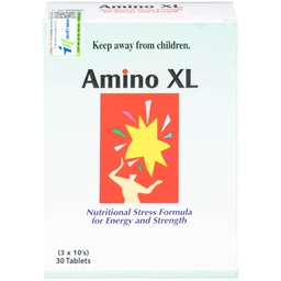 Thuốc Amino XL CMPS hỗ trợ ngăn ngừa thiếu hụt protein, duy trì và cải thiện sức khỏe (3 vỉ x 10 viên)
