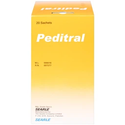 Thuốc Peditral (O.R.S.) Searle điều trị chứng mất nước, chất điện giải (20 gói)