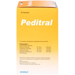 Thuốc Peditral (O.R.S.) Searle điều trị chứng mất nước, chất điện giải (20 gói)