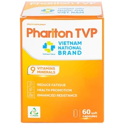 Viên nâng cao sức đề kháng Phariton TVP (12 vỉ x 5 viên)