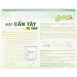 Bột Cần Tây vị táo Datino (3g x 15 gói)