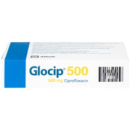 Thuốc Glocip 500 Glomed điều trị nhiễm khuẩn (3 vỉ x 10 viên)