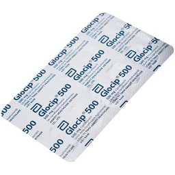 Thuốc Glocip 500 Glomed điều trị nhiễm khuẩn (3 vỉ x 10 viên)