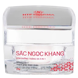 Kem dưỡng trắng da 5 in 1 SPF25/PA++ Sắc Ngọc Khang HTP 30g giúp nâng tông, hiệu chỉnh màu da