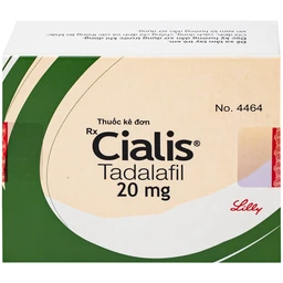Thuốc Cialis Lilly điều trị rối loạn cương dương (1 vỉ x 2 viên)