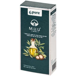 Dầu Mù U M.U.U làm mềm mượt và giảm khô da, cải thiện độ đàn hồi da (10ml)
