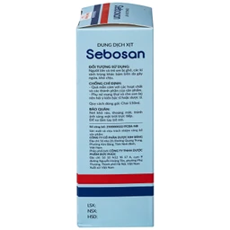 Xịt ngoài da làm sạch ký sinh trùng 150ml Sebosan Đức Phúc
