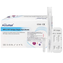Kit test HPV Accufast L1/E7 giúp phát hiện sớm nguy cơ ung thư cổ tử cung (25 kít)