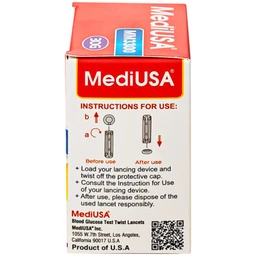Máy đo đường huyết MediUsa GM3300 hỗ trợ theo dõi, kiểm soát lượng đường trong máu
