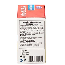 Máy đo đường huyết MediUsa GM3300 hỗ trợ theo dõi, kiểm soát lượng đường trong máu