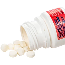 Viên nhai Simeticone Normon 40mg chống đầy hơi và chướng bụng (Lọ 30V)