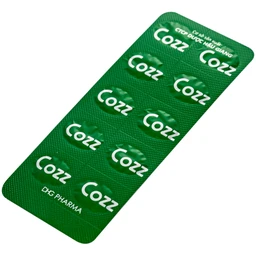 Thuốc Cozz DHG điều trị các chứng ho, đau họng, sổ mũi, cảm cúm (10 vỉ x 10 viên)