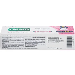 Kem đánh răng Sunstar Gum cho bé 2-6 tuổi, hương dâu 70g