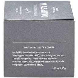 Bột đánh trắng răng hương thảo mộc bạc hà Mashiro Tooth Powder Herbal Mint Flavor 30g 10