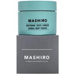 Bột đánh trắng răng hương thảo mộc bạc hà Mashiro Tooth Powder Herbal Mint Flavor 30g